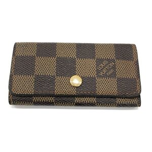 LOUIS VUITTON ルイヴィトン キーケース ダミエ ミュルティクレ4 N62631/CT2048【DAAT8060】