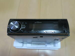 カロッツェリア DEH-5400 リモコン&マイク付き PIONEER パイオニア オーディオ 1DIN CD Bluetooth USB iPod iPhone AUX DSP