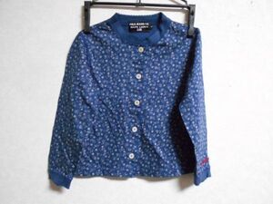 美品★ラルフローレン★前開きカットソー＊紺＊size100