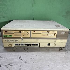 DT98-178 激安 PC98 デスクトップ NEC PC-8801mkII FR HDD欠品　通電確認済み　ジャンク