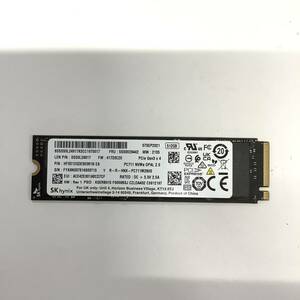 K60612155 SK hynix NVMe 512GB SSD 1点【中古動作品】