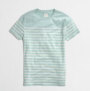 即決 送料無料！J.CREW ジェイクルー PLACED STRIPE SLIM Tシャツ　 S