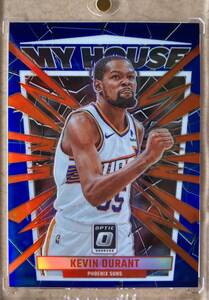 85枚限定 2023-24 Panini Donruss Optic My House Kevin Durant Blue Prizm ケビン・デュラント