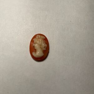 cameo7 ヴィンテージ　シェルカメオ　ルース　1.4×1cm