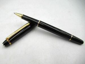 ▲▲中古品 USED モンブラン MONTBLANC マイスターシュテュック MEISTERSTUCK ボールペン ブラック×ゴールド 黒×金 インク切れ▲▲