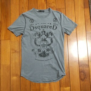 DSQUARED　ディースクエアード　MADE IN ITALY ダメージ加工　Tシャツ