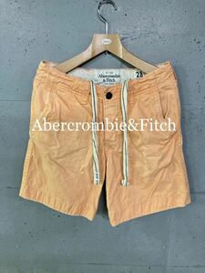 Abercrombie&Fitch ウォッシュ加工ショートパンツ！