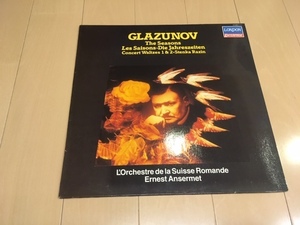 Glazunov: [LP]The Seasons in highlight. + Stenka Razin. Ernst Arnsemet, Suisse Romande. 1 LP. Decca