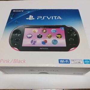 ★PS VITA★W-Fiiモデル★空箱★Pink/Black★