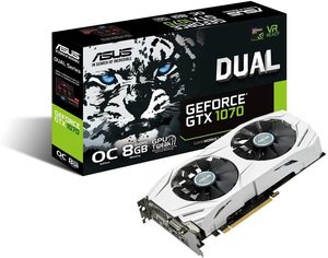 【中古】【送料無料】ASUS ROG Strix GeForce GTX 1070 8GB 