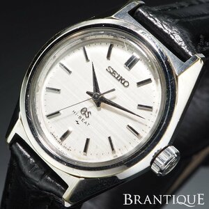 GRAND SEIKO GS グランドセイコー SS/革 手巻き メダリオン バーインデックス 1964-0010 シンプル USED 稼働 レディース 腕時計「24109」