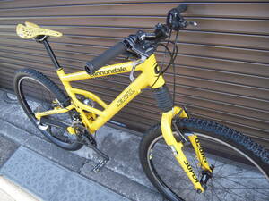 ★CANNONDALE キャノンデール JEKYLL 600 MTB ヘッドショック 黄色 イエロー マウンテンバイク 26インチ (2010-CJK)