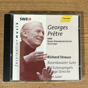 (B314)中古CD1000円 Georges Pretre Strauss:Rosenkavalier/Don Juan