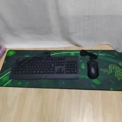 動作確認済み　Razer　3点セット　マウスパッド　キーボード　マウス　②