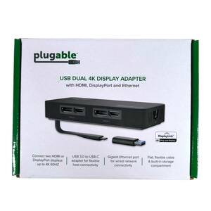 【1円オークション】 Plugable USB-C 変換グラフィックアダプタ ディスプレイ変換 Windows用 ARM0193