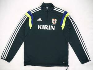 ADIDAS KIRIN サッカー日本代表 Condivo14 トレーニングトップ (L) JFA ウォームアップシャツ