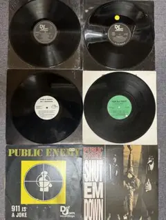 PUBLIC ENEMY レコード 6枚セット Classic HIPHOP