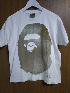 APE エイプ 半袖Tシャツ　大猿　猿顔　Mサイズ