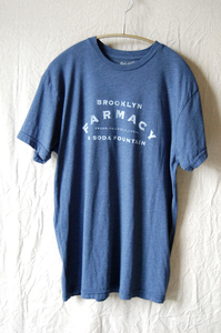 ★Brooklyn Farmacy & Soda Fountain ブルックリンファーマシー アンド ソーダファウンテン Tシャツ 薬局 カフェ ニューヨーク NY★