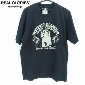 ☆HYSTERIC GLAMOUR/ヒステリックグラマー Cinematography Official Membe 半袖Tシャツ 4CT-2983/ L /UPK