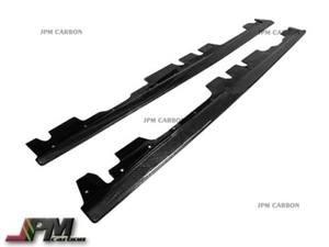 E style カーボン サイドステップスポイラースカートJPM 08-13 BMW E90 E92 E93 M3