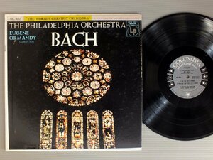 ●米LP ORMANDY/BACH BY THE PHILADELPHIA ORCH.●