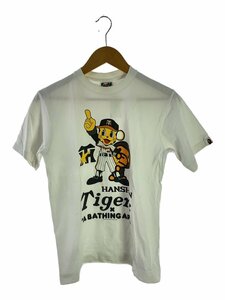 A BATHING APE◆Tシャツ/S/コットン/WHT//