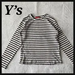 希少 Y’s for men ヨウジヤマモト 長袖Tシャツ ボーダー 赤タグ