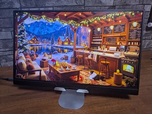 Acouto モバイルディスプレイ 17.3インチ WQHD 2560×1440 IPS VESAネジ穴使用不可