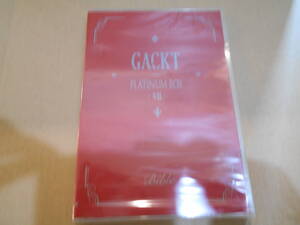 DVD2点で送料無料◆正規版 GACKT PLATINUM BOX VII BIBLE 未開封