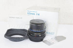 MAMIYA マミヤ SEKOR Z 65mm F4 中判カメラ用 レンズ 在庫品 保管品 7012116011