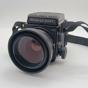 【1円スタート】Mamiya RB67 ボディ レンズ付き 動作未確認 中判カメラ