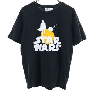 アディダス × スターウォーズ コラボ 半袖 Tシャツ M 黒 adidas × STAR WARS メンズ