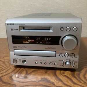 ONKYO CD/MDコンポ　FR-X7 動作確認済　トレー用ゴムベルト交換済　オンキョー