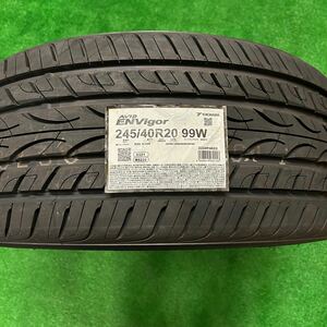 未使用 ヨコハマ 245/40R20 AVID ENVigor アウトレット 22年 1本のみ Yokohama 夏タイヤ ラジアル ノーマル タイヤ