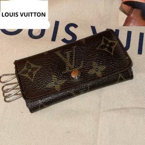 即日発送 LOUIS VUITTON 4連キーケース ミュルティクレ