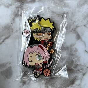 NARUTO ナルト 疾風伝 ラバーマスコットでツーマンセルだってばよ！ ラバーマスコット ラバーストラップ ラバスト ナルト & サクラ