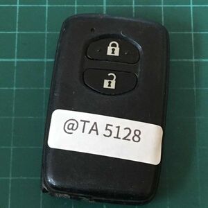 @TA5128 点灯無しトヨタ 純正 スマートキー 2ボタン プリウス ZVW30 アクア NCP10 ヴィッツアルファアクシオ等 キーレス