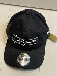 【新品】YOHJI YAMAMOTO × NEW ERA／ボックスロゴキャップ