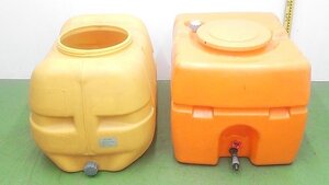 コダマ樹脂工業 タマローリー AT-200 容量200L 2台セット 給水タンク 貯水タンク ポリタンク ※店舗引取り歓迎 A6734