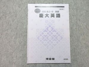 AH02-049 河合塾 慶大英語 2023 夏期講習 状態良い ☆ 002s0B