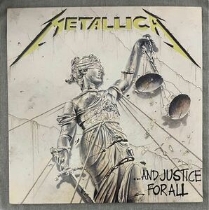 メタリカ「メタル・ジャスティス」25AP5178〜9 2LP 国内盤 帯なし Metallica And Justice For All 