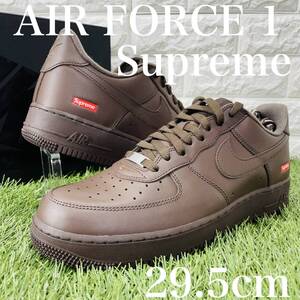 シュプリーム × ナイキ エアフォース1 ロー SP Supreme × Nike Air Force 1 Low メンズスニーカー 29.5cm CU9225-200