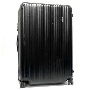 スーツケース『RIMOWA SALSA キャリーケース TSAロック ブラック』リモワ サルサ 4輪 旅行鞄 トラベル 現状品 D-5154