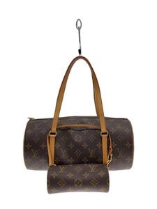 LOUIS VUITTON◆2)パピヨン30_モノグラム・キャンバス/ボストンバッグ/PVC/ブラウン/茶色/M51385