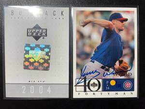 Kerry Wood ＜ 2004 Upper Deck SP Buybacks ＞ 34枚限定 直書き 直筆サイン