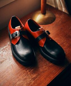 新品　glamb グラム　Belted Shark Sole Shoes/ベルテッドシャークソールシューズ　サイズ4