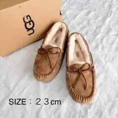 【1度着用のみ美品】 UGG (アグ) モカシン ボア