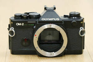 OLYMPUS（オリンパス）OM-2　SPOT/PROGRAM　黒/ブラック　日本製　フィルムカメラ　ジャンク品