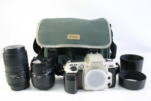 ☆536☆ NIKON ニコン F60 フィルム カメラ / SIGMA 28-80㎜ 100-300㎜ レンズ 2本